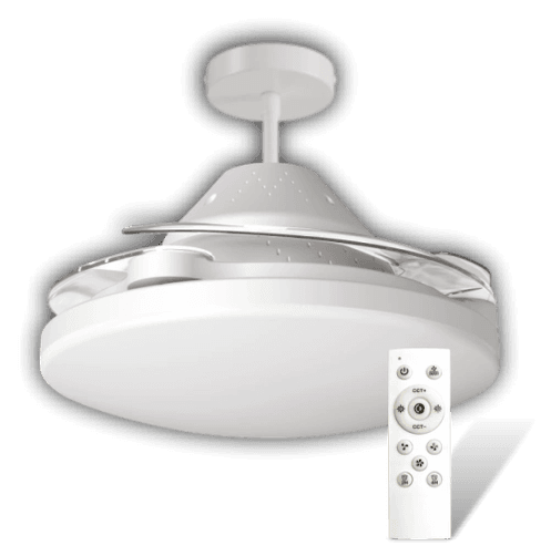 Eco Lounge CATA CT 1156 Dolunay 72W Fanlı Kumandalı Led Ampul 3 Renk