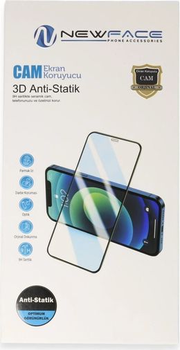 eco port 127027449 Xiaomi Redmi Note 15 Pro 5G 3D Antistatik Cam Ekran Koruyucu - Siyah