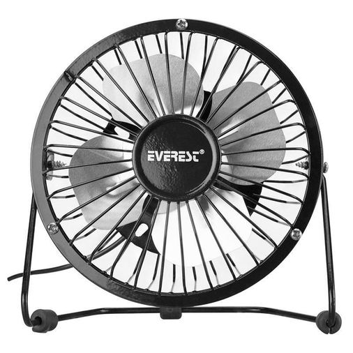 EFN-482 MASAÜSTÜ SİYAH METAL USB FAN