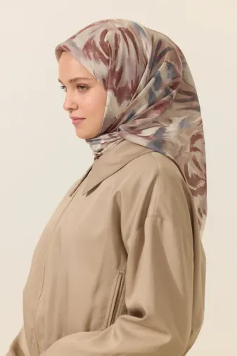 El Dikişi Soft Eşarp Brush - Kahve