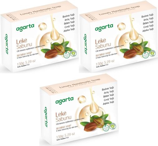 El Yapımı Doğal Sabun 150GR Bıttım (3 Lü Set)