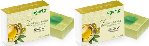 El Yapımı Doğal Sabun 150GR Zeytinyağlı (2 Li Set)