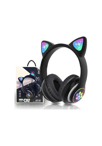 ElectraCore STN-28SİYAH Stn-28 Rgb Bluetooth 5.0 Kulaküstü Çocuk Kulaklığı
