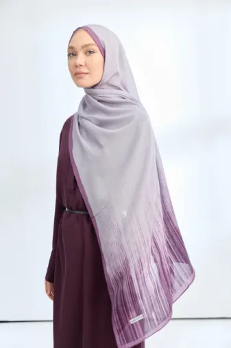 ELEGANT HARMONY LINORA DESEN ŞAL - LEYLAK
