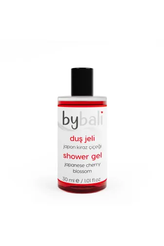 ELYAFCİM 8683280354233 50 Adet Japon Kiraz Çiçeği Duş Jeli Shower Gel Standart Otel Tipi Mini 30 Ml Şişe Tek Kullanımlık