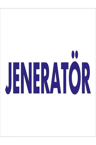 Emek İkaz Levhaları EMEK1722 Jeneratör Uyarı/ikaz Levhası