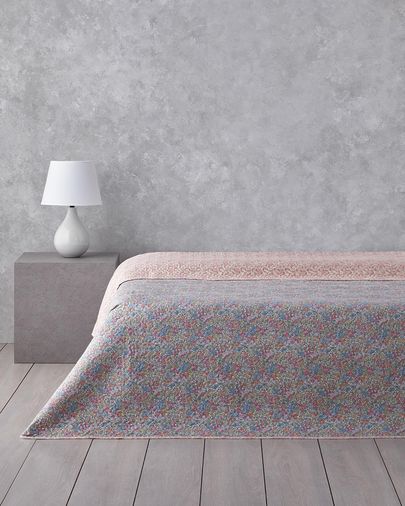 English Home -899-99-- Floral Serenade King Size Çok Amaçlı Örtü 240X220 Cm Pembe