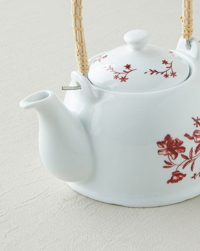English Home bordo100000 Plantopia Porselen Demlik 750 Ml Bordo