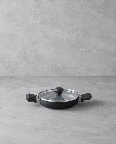 English Home prego85999 Prego Cerawell Kapaklı Sahan 20 Cm Siyah