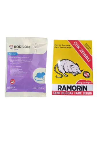 envu BN55 Rodillon Fare Pastası 100Gr 10 Adet/ramorin Zehirli Buğday 300Gr