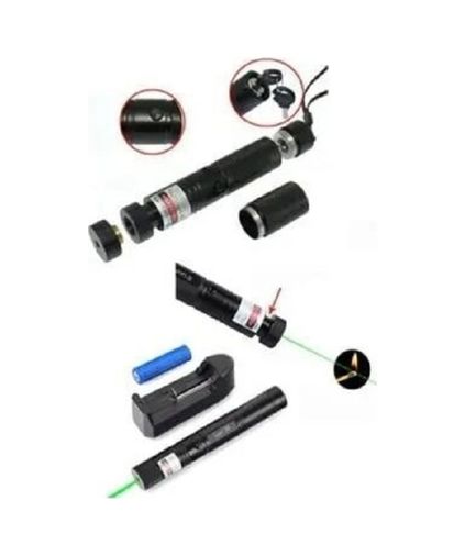 Epilons 118958364 Şarjlı Turbo Yeşil Lazer Pointer Kibrit Yakabilen Güç 1000Mw