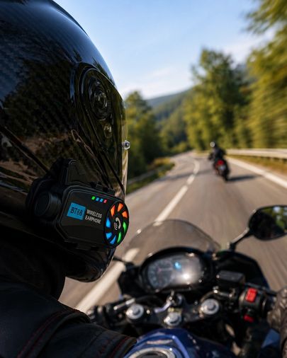 Epilons 125782187 Motosiklet Kask Kamera Sistemi Gece Görüş Destekli Bluetooth Ve Uzun Pil