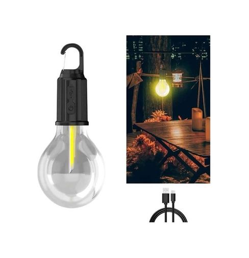 Epilons 96413169 3 Farklı Mod Led'li Şarjlı Asma Kancalı Kamp Lambası Taşınabilir Ampul