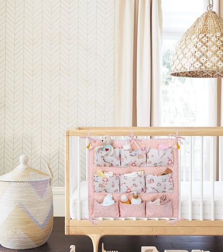 Epilons epo4229 Baby 9 Cepli Bağlamalı Beşik Kenarı Düzenleyici Pembe