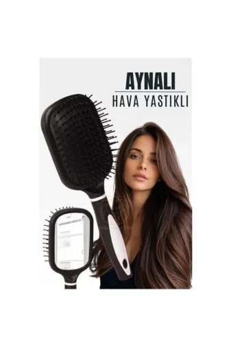 Epilons klt8992733305106 Aynalı Tarak Hava Yastıklı Ergonomik Tarak