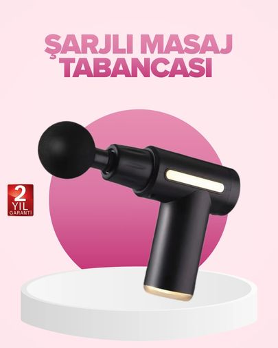Epilons MEYTDUCZZZLF6140-2-BLMY Mey İthalat Profesyonel Masaj Tabancası 6 Kademeli Derin Kas Terapisi 4 Başlıklı Şarjlı Sessiz Motor Çok Renkli
