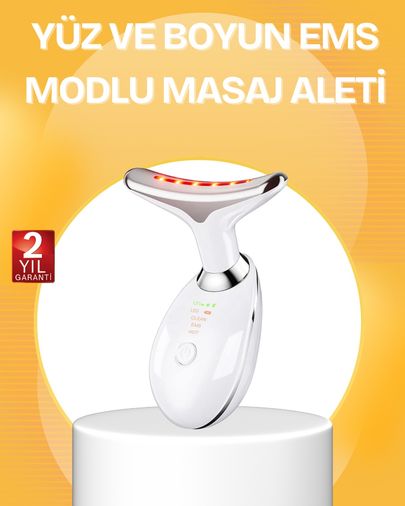 Epilons TRİTHLTUCZZZES1081-BLNCCC 7 Renk Led Işık Terapili Cilt Bakım Cihazı Usb Şarjlı Çok Renkli