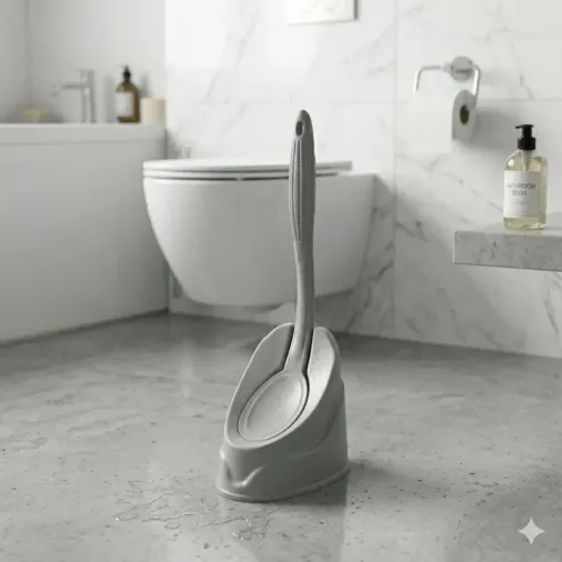 Ergonomik Dinamik Temizlik Seti Uzun Ömürlü Klozet Fırçası