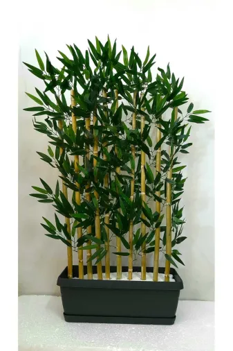 ERHAN FLOWERS bmb.plst.110 10'lu 110 Cm Bambu Plastik Saksı