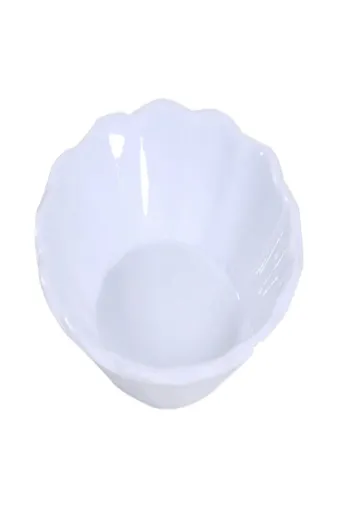 Ermiya 869202100025 Beyaz Melamin Çay Tabağı 12'li Paket