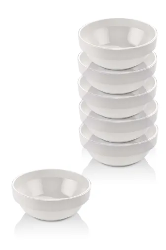 Ermiya 86931323231869 Melamin Çorba Kasesi 6 Adet Çorba Kasesi 12Cmx5,5Cm Ra390