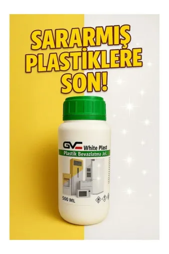 Ermiya 869500005478 Plastik Sandalye Beyazlatma Temizleme Sarısını Temizleme 500 Mi Jel +Eldiven+Fırça