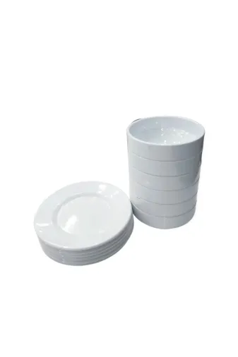 Ermiya 869613316171 8 Adet Melamin Çorba Kasesi 13 Cm 8 Adet Melamin Çorba Kasesi Altı 17 Cm
