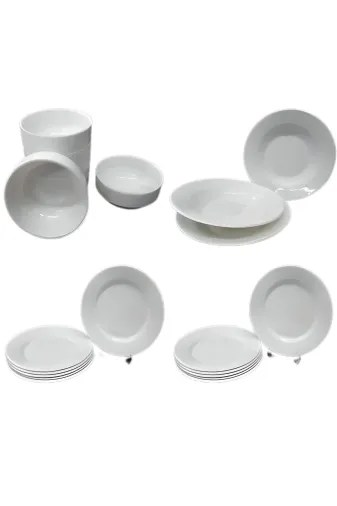 Ermiya 869778899147 Melamin Yemek Takımı 19 Parça