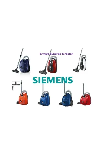 Ermiya 869784911137 25 Adet Bosch Siemens Profilo Elektrikli Süpürge Bez Kumaş Toz Torbası