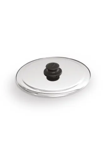 Ermiya 8699878025801 Tencere Tava Sahan Için Cam Kapak 40 Cm