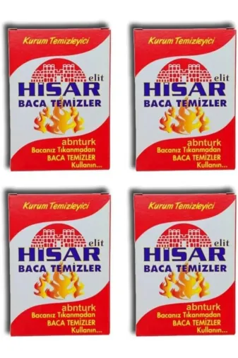 Ermiya 869BACASİL271869 16 Ad Kuzine Soba Kömür Kebap Döner Bacaları İçin Özel Üretim Kurum Yağ Sökücü