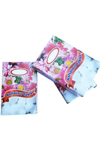 Ermiya 869Y1GR8145869 100*12 Gr 1200 Gram Pisuvar Naftalin Yuvarlak Tablet Yeni Kutu