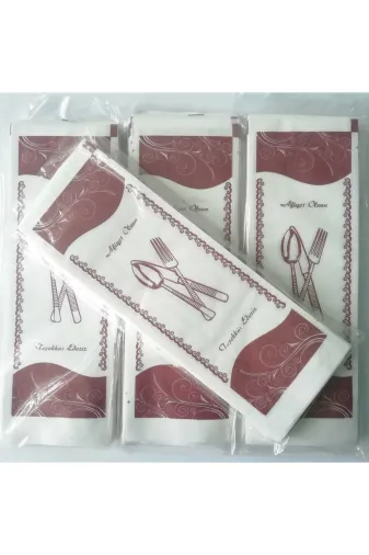 ErNePack 99800001940 Kuşe Çatal Kaşık Bıçak Kılıfı 100Adet X 100Paket