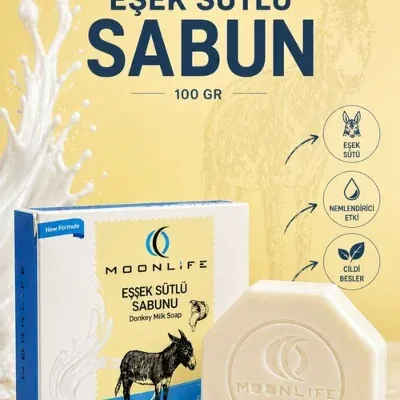 Eşek Sütlü Sabun 100 Gr (Nemlendirici Etkili)