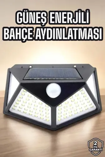 Estetik Güneş Enerjili Led Işık 2'li Set Bahçe Balkon Teras
