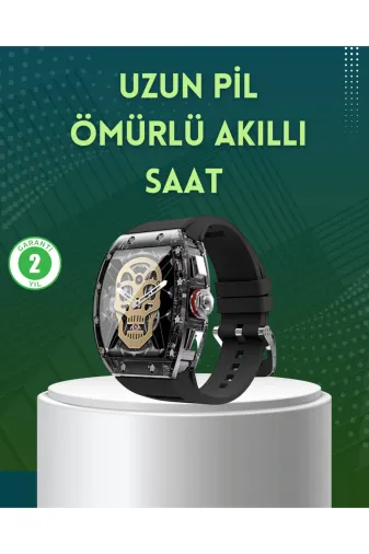 Ethab Giyim Bluetooth Arama Destekli Akıllı Saat Çok Fonksiyonlu - Glst5281-6191