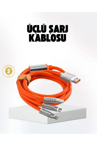 Ethab Giyim GLST5390-8973 Hızlı Şarj Uyumlu Şarj Kablosu – Esnek Yapı Güçlü Bağlantı Yüksek Perfo - Glst5390-897