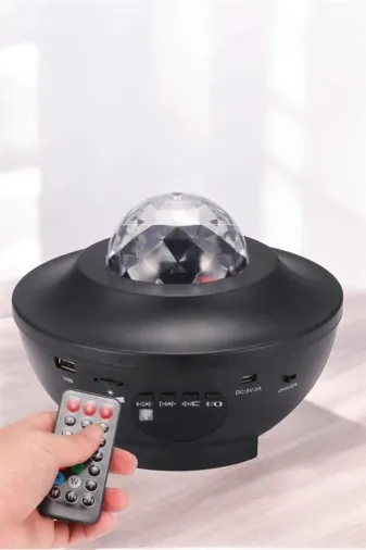 Ethab Giyim GLST5755-9770 Projektör Yıldız Gece Lambası Disko Topu Bluetooth Bağlantılı Taşınabilir ? - Glst5755-977
