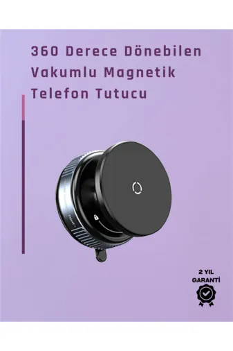 Ethab Giyim GLST6850-3617 Çift Taraflı Vakum Emme Özellikli 4.7+ İnç Telefon Tutucu – Güvenli Sabitlem - Glst6850-361