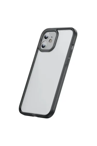Ethab Giyim Iphone 12 6.1 Kamera Lens Koruyuculu Frame Kılıf-(5775) - Glst4084-4423
