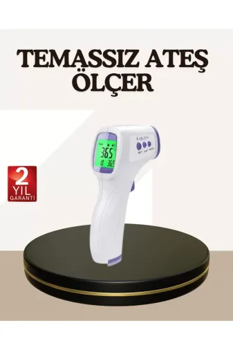 Ethab Giyim Kızılötesi Alından Temassız Ateş Ölçer Akıllı Sesli Uyarı - Glst8758-1211