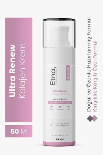 Etna Pharma EP03 Ultra Renew Yaşlanma Karşıtı Kolajen Krem 50 Ml