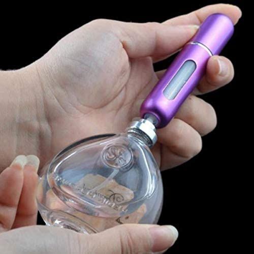 ETT 562741419971 Cep Parfüm Şişesi Atomizer Seyahat Parfüm Şişesi Cep Kolonya Şişesi 5 Ml