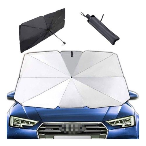 ETT 562741420139 Araba Güneş Gölge Koruyucu Şemsiye Oto Ön Cam Güneşlik(145Cm*79Cm)