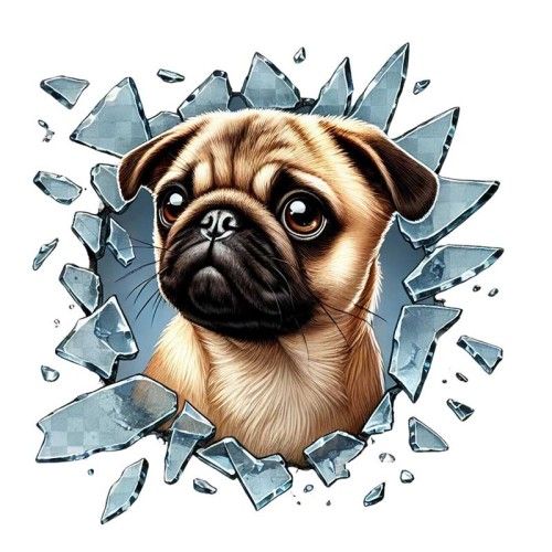 ETT 562741420583 Fulcar French Bulldog Araç Stickerı