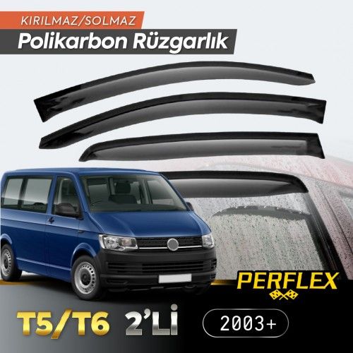 ETT 562741422262 Vw T5/t6 2'li 2003+ Cam Rüzgarlığı V2 Mugen