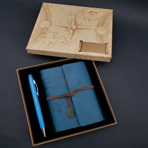 ETT 562741423337 Defter Kalem Mavi Set