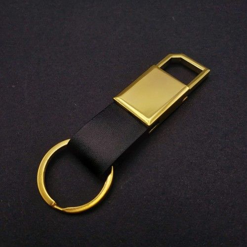 ETT 562741423646 Metal Deri Anahtarlık