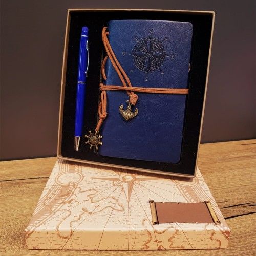 ETT 562741423745 Pusula Defter Ve Tükenmez Kalem Set