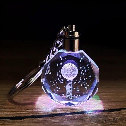 ETT 562741423806 Işıklı Kristal Anahtarlık  Hediyelik